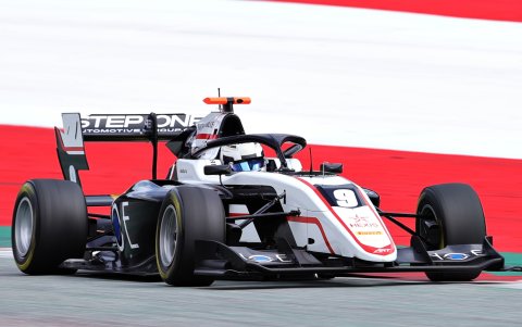 El monoplaza de Fórmula 3 piloteado por Juan Manuel Correa.