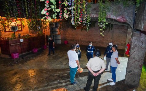 En Santa Elena, los eventos masivos siguen suspendidos.