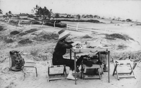 Resfa Parducci fue la primera arqueóloga ecuatoriana. La reserva lleva su nombre.