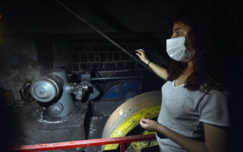 El colectivo lleva a cabo recorridos del edificio, talleres y exhibiciones para atraer al público.
