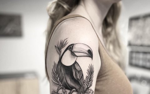 Los tatuajes de Patricio son cotizados dentro y fuera del país.