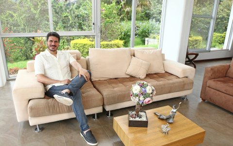 El alcalde de Cuenca nos recibió en su casa de campo en Yunguilla (Azuay).