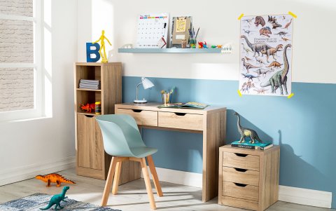 El espacio para trabajar en casa debe tener iluminación natural.