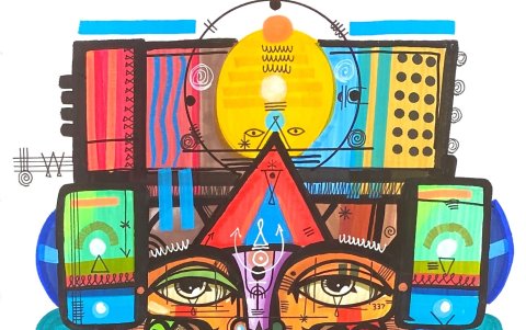 En la exposición individual en Miami, homenajea a sus mentores que apoyaron al movimiento feminista.