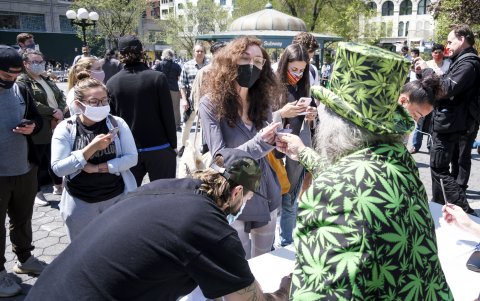 Los organizadores locales esperaban alentar a más personas a vacunarse con el evento de hoy.