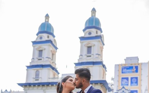 Tienen una hija llamada Luciana que nació en marzo.