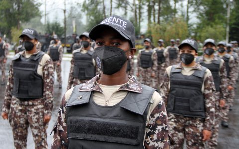El Grupo Especial de Acción Penitenciaria (GEAP) fue preparado para intervenir y controlar motines,