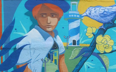 Proyecto. Letras Vivas contempla el pintado de 50 frases.