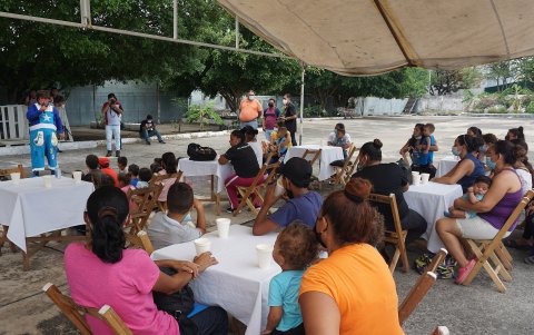 Las celebraciones por la fecha se realizaron en varios sectores. Hubo también marchas.