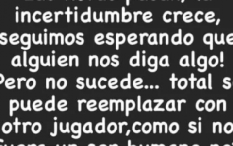 Una de las publicaciones de la esposa del meta xeneize.