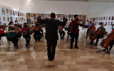 El MAAC ha sido uno de los escenarios de grabación de la Orquesta de Cámara.