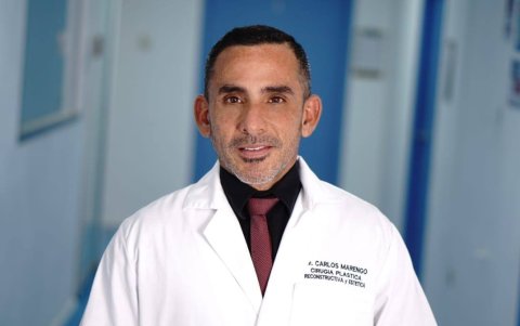 Carlos Marengo no descarta que el actor haya recurrido al ácido hialurónico.