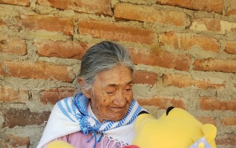 Lucinda, de 101 años, se contagió de COVID-19.