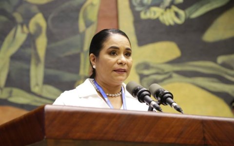 Bella Jiménez, segunda vicepresidenta de la Asamblea Nacional, afirma que es hora de trabajar por un Ecuador de progreso y recuperar la confianza en la institucionalidad.