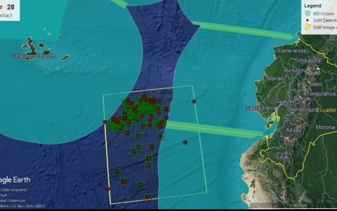 Con la nueva tecnología las embarcaciones no se pueden ocultar al satélite.