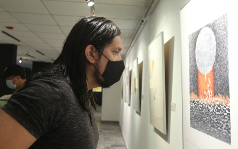 El museo exhibe grabados de Estados Unidos y Ecuador. La muestra ha recorrido varias ciudades de ambos países.