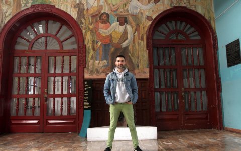 Diego Coral, director de la Cinemateca Nacional señala que el proyecto se irá implementando por fases. La segunda estará lista en cuarenta y cinco días.