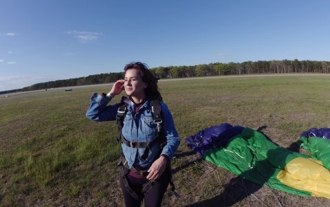 Teresa en Long Island, una isla en el estado de Nueva York.