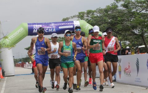 Copa Panamericana. El torneo de marcha se realizó del 8 al 9 de mayo. Participaron más de 109 deportistas de 12 países.