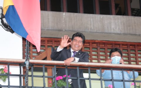 El blindaje abandona a Jorge Yunda.