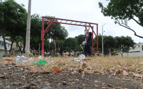 Pedido. La comunidad espera que se potencien estas áreas verdes para el bien común de los residentes.