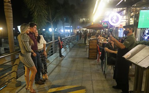 Sitio. El lugar es uno de los más visitados de Guayaquil.