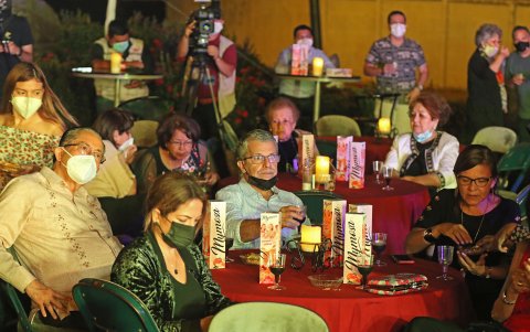 El público disfrutó del evento con todas las medidas de bioseguridad.