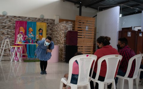 La fundación capacitará a voluntarios de varias ciudades para llevar el 'Tren de colores'.