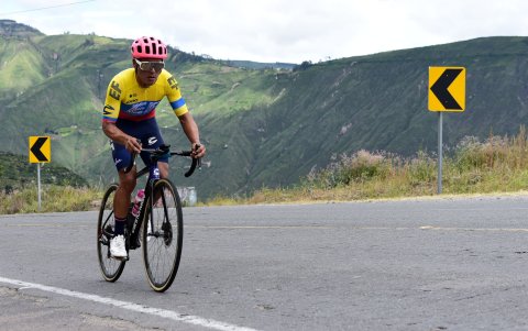Jonathan Caicedo es el vigente campeón nacional de contrarreloj y ruta.
