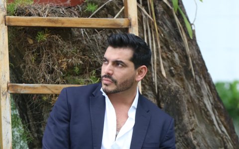 Miguel Ángel ha creado su propia marca con productos capilares.