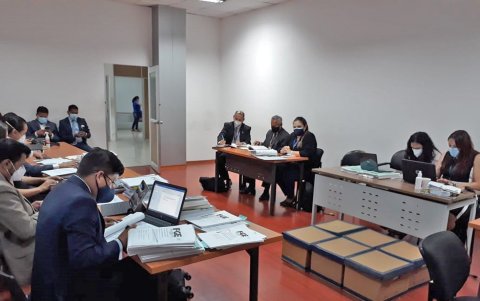 Daniel Salcedo y exfuncionarios del hospital de Los Ceibos del IESS encaran actualmente un juicio por el delito de peculado.