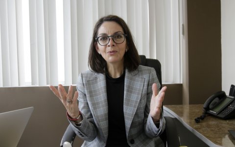 Ministra de Salud de Ecuador, Ximena Garzón.