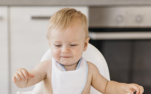 Los bebés pueden disfrutar de todas las variedades de frutas.