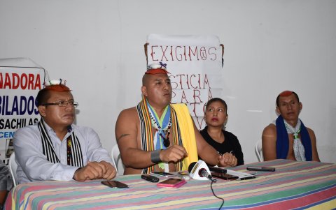 Aguavil nació en la comuna Otongo Mapalí, en la provincia de Santo Domingo de los Tsáchilas.