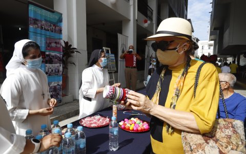 Cifra. 246 residentes albergan en el Hogar Corazón de Jesús, el 91 % ya se encuentra vacunado.