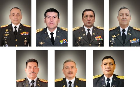 Estos son los nuevos generales.