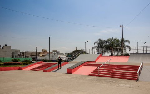 Una de las áreas que fue restaurada en el lugar.