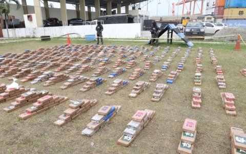 Las grandes incautaciones se han ejecutado en contenedores, ubicados particularmente en el puerto de Guayaquil.