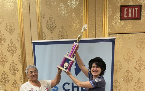 Carla Heredia junto a su mamá Abigail.