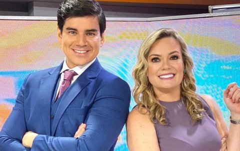 Isaac Delgado y Úrsula Strenge