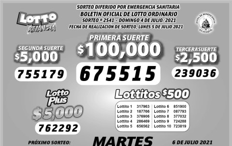 Resultados oficiales.