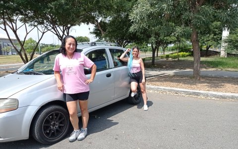 Atención. Pink Car es una de las opciones de servicio de movilización destinado a las mujeres. Inició recién a mediados de este año.