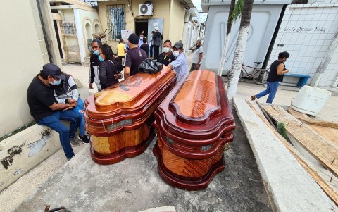 La pareja tenía cinco hijos.