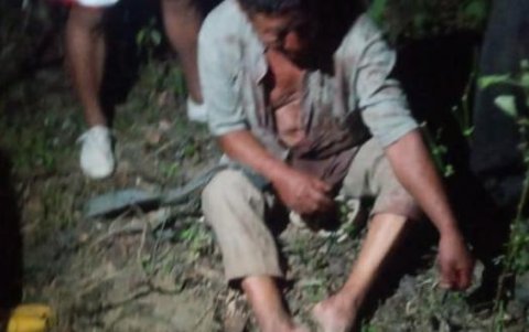 Así encontraron a los hermanos la madrugada de este martes 13 de julio