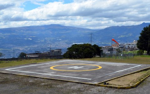 Esta heliplataforma o estructura fieja, abierta en 2020 en la capital, es la primera de tipo público.