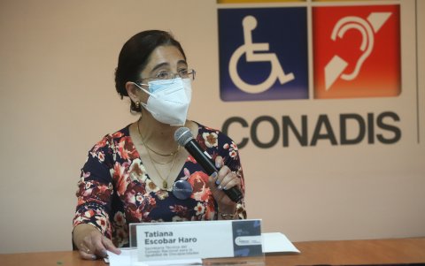 Escobar señaló los ejes de acción en la institución.