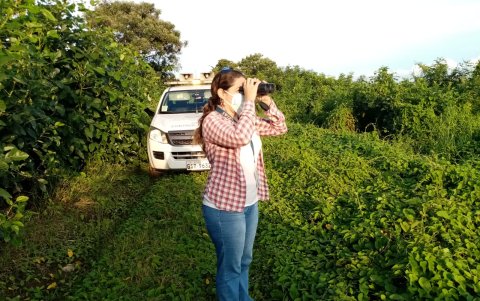 La bióloga e investigadora Melina Costantino es una amante de la observación de aves. Ella asegura que en Guayaquil hay mucho por hacer en cuanto a la avicultura.