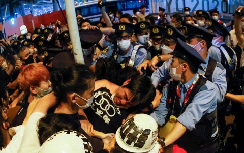 Se reportó enfrentamiento con la Policía.