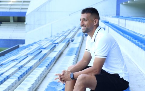 Leguizamón reconoce que casa dentro hay una sincera autocrítica cuando no se juega bien.