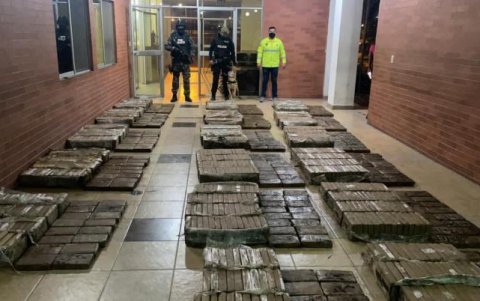 El trabajo de la Dirección Antidrogas de la Policía se ha visto reflejado en la constante incautación de estupefacientes, a la largo de su historia.